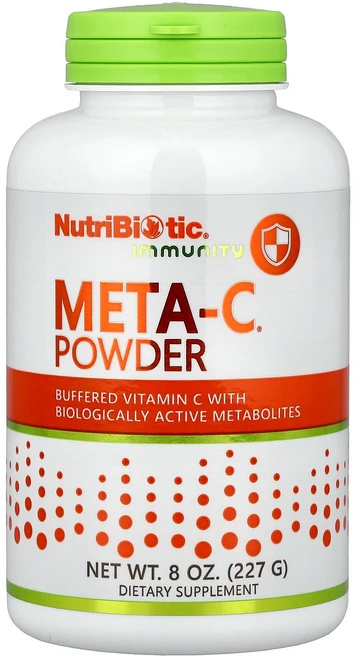 뉴트리바이오틱 NutriBiotic 면역력 Meta-C® 분말 227g8oz139177원산지:기타, 뉴트리바이오틱 NutriBiotic, 면역력, Meta, 227g, 1개 - 쿠팡