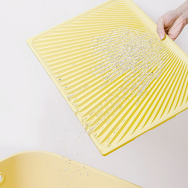 망고 고양이 사막화 방지 매트 화장실 모래 발판 확장가능, 1개, MF-917 모래 매트