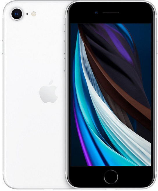 Apple 2020 아이폰 SE 2세대 자급제, 화이트, 64GB