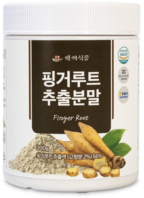 핑거루트 추출분말 HACCP 인증제품, 1개, 200g