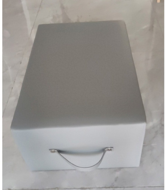 리포머 박스 필라테스 코어침대 대기구 그레이 코어운동 방지 헬스 간이 페달 사각박스, 1개