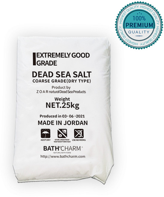 바스참 요르단 사해소금 내추럴 25kg 대용량 입욕제, 1개