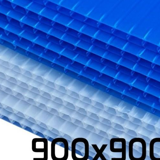 플라베니아 청색/백색 3T 플로베니아 바닥보양재 플라스틱골판지 단프라 3T, 20개, 백색 3T 900x900