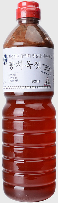 꽃젓갈 꽁치육젓 /4년숙성 요리&김장액젓소스, 900ml, 1개