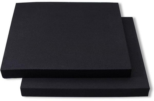 열성형 폼 2팩 - KYDEX Holstex Boltaron ABS 플라스틱 시트, 02 1.26X1.26X0.51in