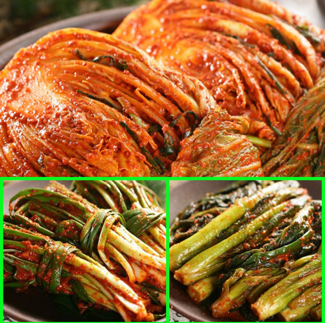 [한국농협김치] 오색소반 포기5kg 와 파1 갓1kg/ 경기연천 농협김치 1인 가구를 위한 세트김치, 1개, 7kg