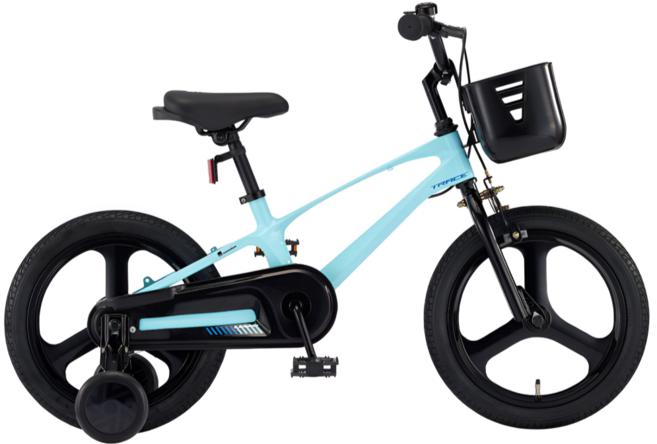 2026 삼천리 자전거 16 트레이스 어린이 키즈 자전거 유아용 자전거, 1개, 114cm, 블루민트(90%조립)