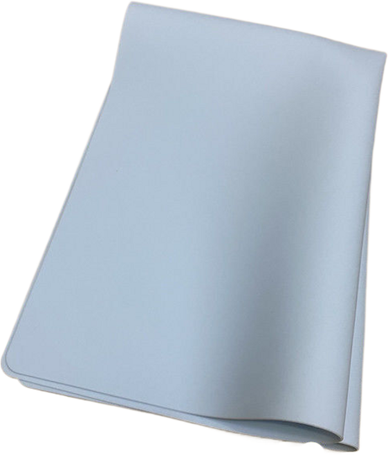 JINGHENG 식탁 매트 두꺼운 실리콘 매트 테이블 방수 패드 냄비 받침 50 70 대형, 라이트블루에두께60x40