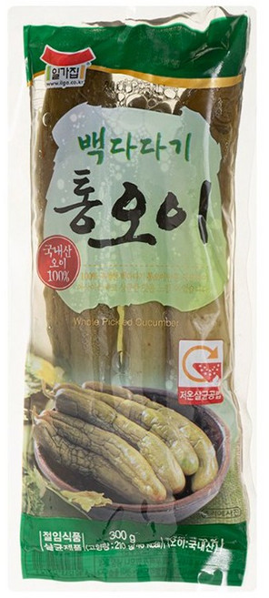 일미 일가집 통 오이지 300g 6개