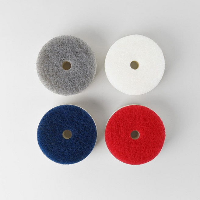 일본 마나 POCO 포코 모던 수세미 정품 수세미 기본 사이즈 리필, 화이트, 1개, 1개