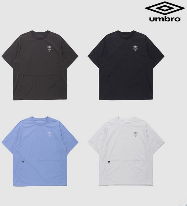 [백화점 정품] UMBRO 25SS 칠아웃 쿨링 그래픽 반팔 피스테 UQ223CWT62 4종