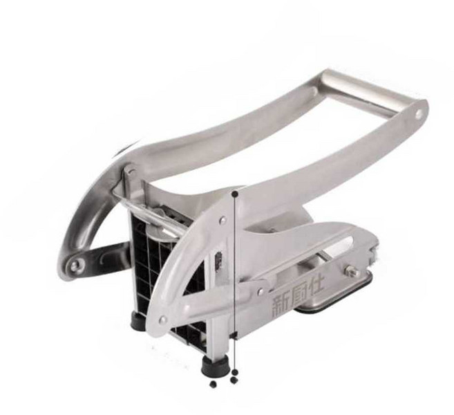 포테이토스틱 만드는 기계 채썰기 제조기 수동 절단기, 늑대이빨 감자칼 (컷 웨이브 감자 격자 튀김)