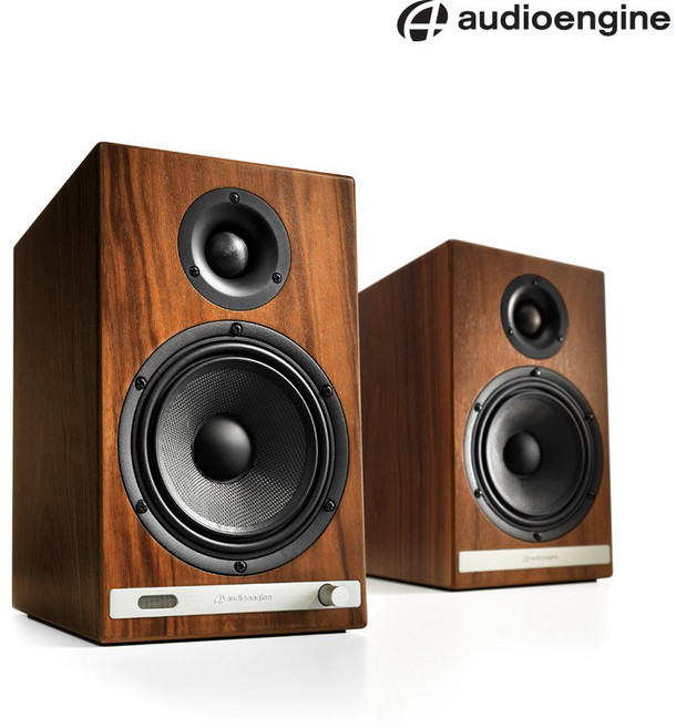 오디오엔진 블루투스 스피커, HD6, Walnut