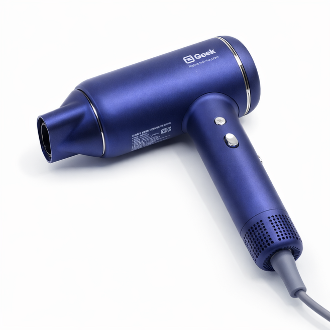 긱 GEEK 헤어 드라이기 BLDC모터 고출력 저소음 미용실 가정용, 미드나잇블루 (MB), 헤어드라이기