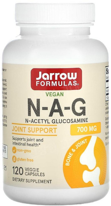 자로우 NAG 아세틸 글루코사민 700mg 120캡슐 Acetyl Glucosamine, 1개
