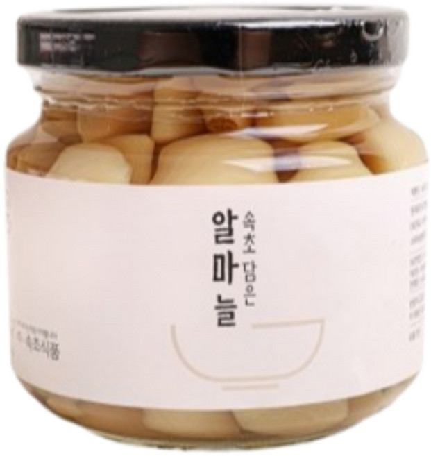 속초식품 속초 담은 알마늘 장아찌 반찬, 500g, 1개