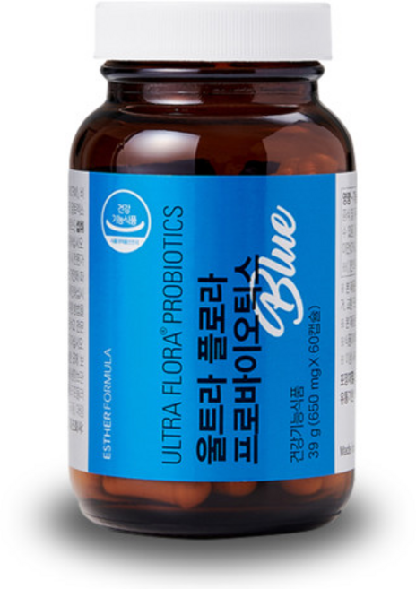 에스더포뮬러 울트라플로라 프로바이오틱스 유산균 데일리, 60정, 4개
