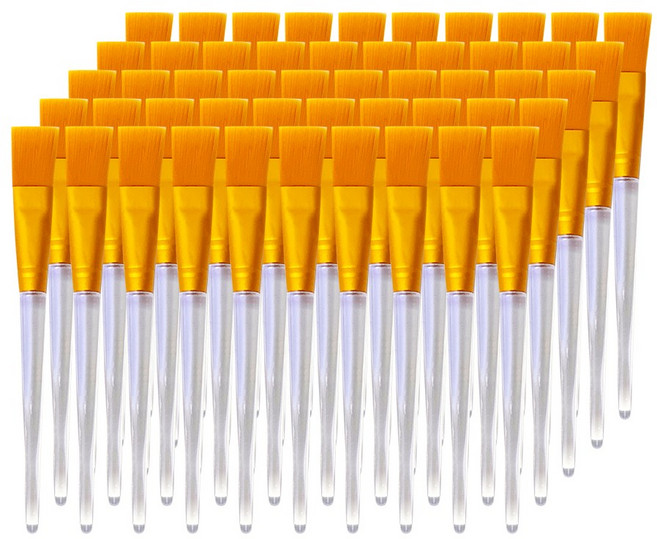 피부 관리사 국가자격증 시험 재료 팩붓, 50개