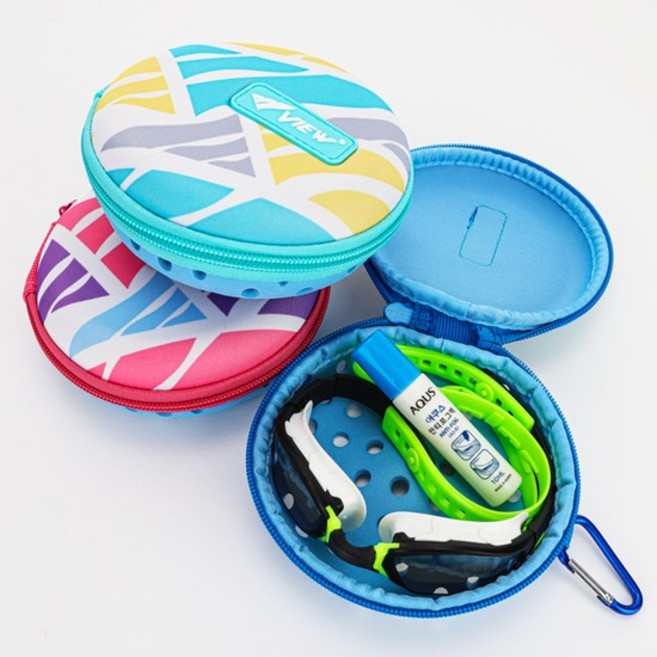 뷰 고글 케이스 수경 EVA 케이스 VA1304, BL, 1개