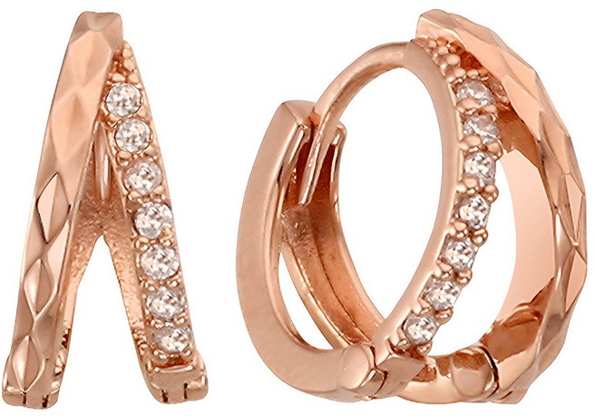 레베르 데일리 무드 여성 링 귀걸이 14K 골드핀 원터치 귀걸이