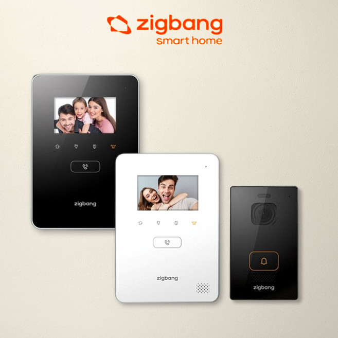 직방 삼성 4.3인치 디지털 인터폰 SHT-3625 초인종포함세트, A지역(설치의뢰), 화이트