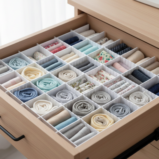 위즈쇼퍼 잘라쓰는 서랍 파티션 칸막이, 10개