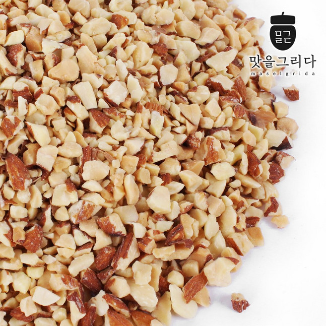 맛을그리다 볶음 아몬드 분태 500g 25년산 햇, 2개