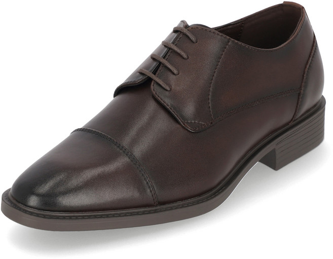 엘칸토 마쯔 남성 스트레이트 팁 정장 더비 3cm LCMD18M313