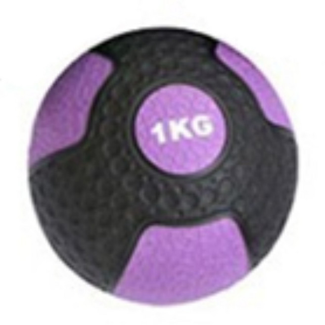 체육관 코어강화 재활운동 근력트레이닝 메디신볼 웨이트 체육관운동볼 셀프운동 GYM, 퍼플, 1kg, 1개
