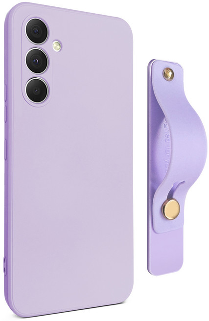 더조은셀러 핑거러버 스탠딩 소프트 실리콘 컬러 케이스 손잡이 스트랩