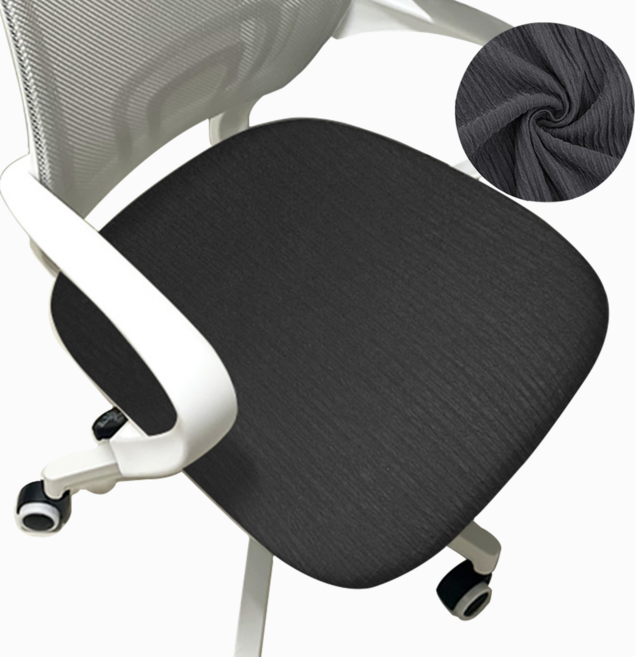 의자커버 고탄력 방오 좌석커버, 2개, 다크 그레이