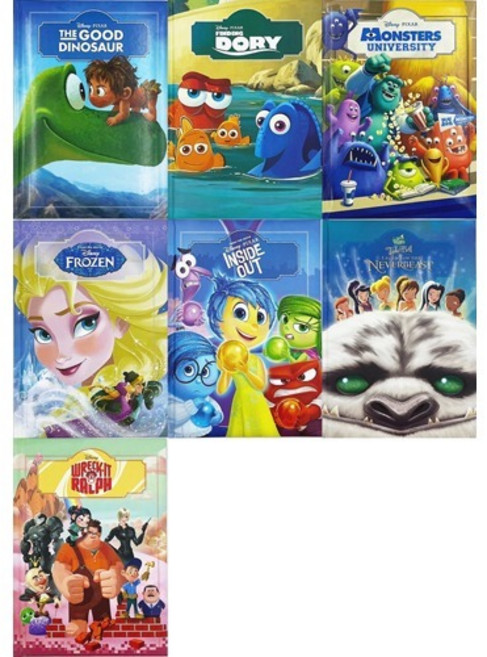 Disney Padded Classic 택1 디즈니영어원서 그림책 굿다이노 도리 몬스터대학 겨울왕국 인사이드아웃 랄프, A