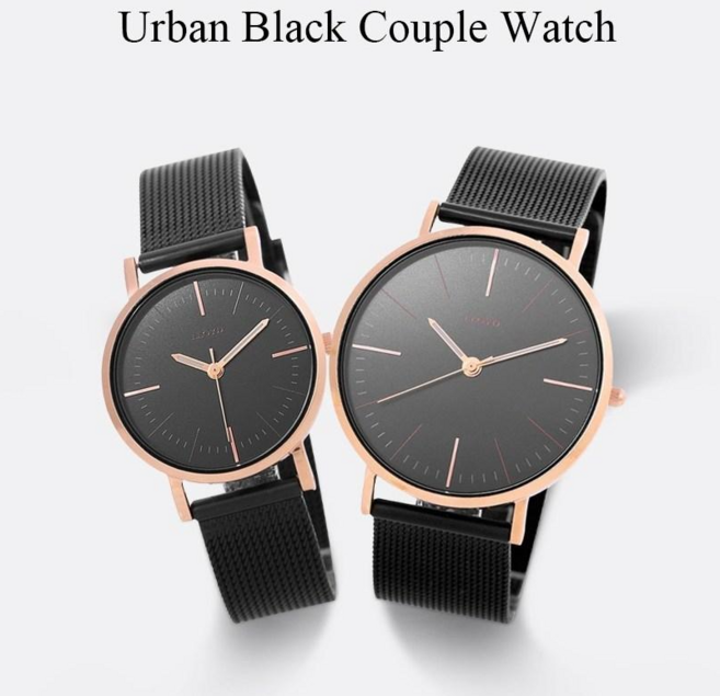 로이드 [당일발송]**트렌디하고 슬림해서 커플시계로 베스트 인기템** 엘메이트 슬림캐주얼 블랙[남녀커플] 메쉬 시계 LL2G19306MBB LL1G19306MBB [분당점]
