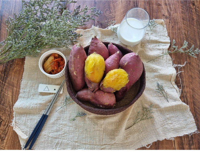 [달달해브네]프리미엄 영암 토울 고구마 밤 호박 황토 꿀 고구마 베니하루카 물 달달고구마 다이어트고구마, 1박스, 5kg