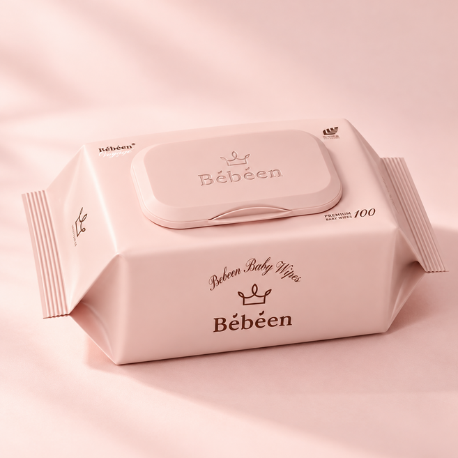베베앙 오리지널 플러스 유아물티슈 캡형, 55g, 100매, 20개