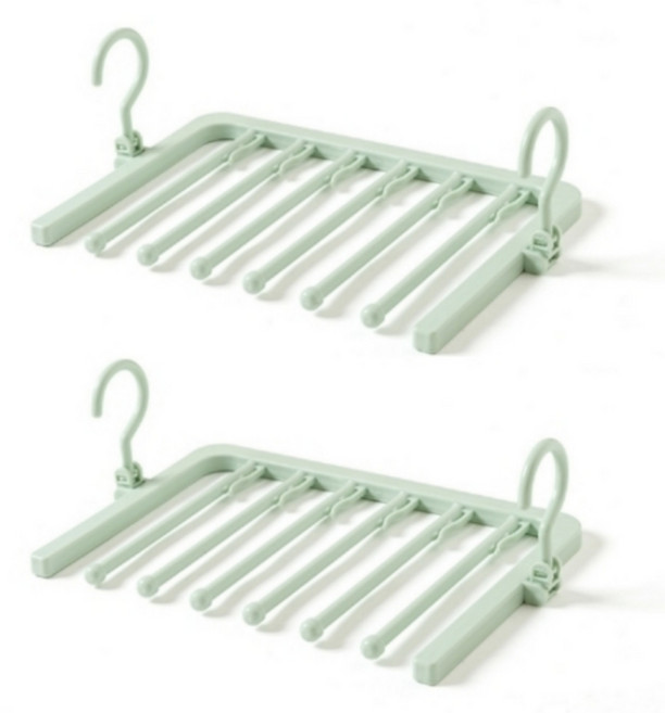 리브애즈미 팬티 건조대 공간활용 수납형 속옷 건조대, 민트, 2개