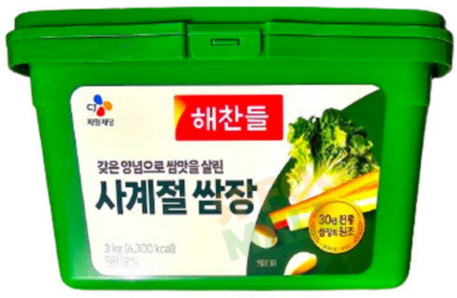CJ제일제당 해찬들사계절쌈장 /가정용/식자재/된장, 3kg, 1개
