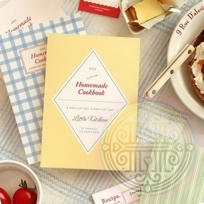 노트 요리 기록 책 수첩 레시피 모음 구성 빠른배송 가정요리책 레시피책 베이킹노트, 04 레모네이드