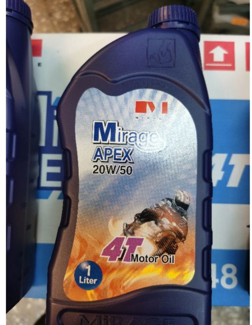 Mirage 美耐吉 APEX 20W/50 4T 機車用油, 1個