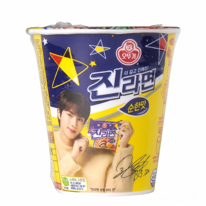 오뚜기 진라면 순한맛 작은컵 65g 24개