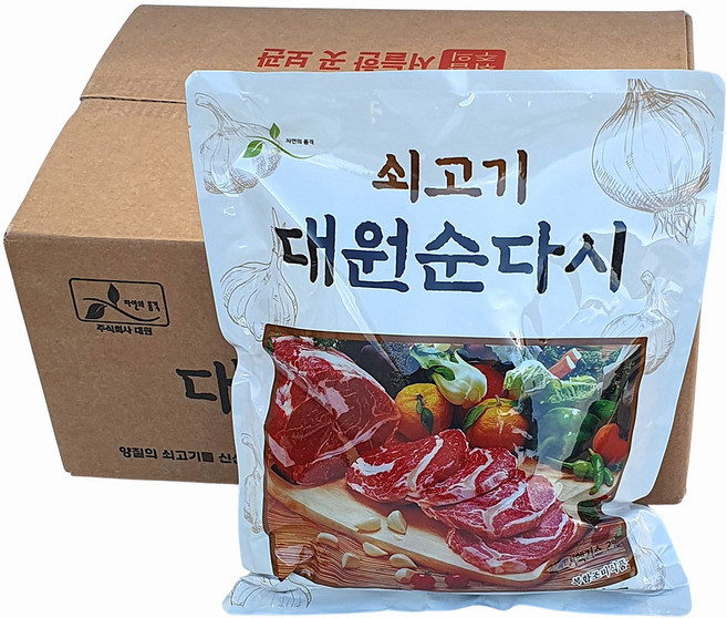 대원 순다시 쇠고기다시 2kg, 6개