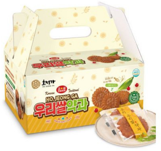 호정가 흑임자도나스 (16개입) / 고소한 풍미의 달콤 촉촉한 옛날과자, 1