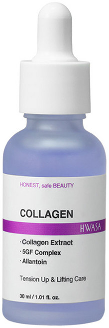 화사 콜라겐 링클 케어 앰플 팔자주름 눈가주름 탄력 케어 수분 보습 에센스 저분자 고함량 EGF 펩타이드 30ML, 1개