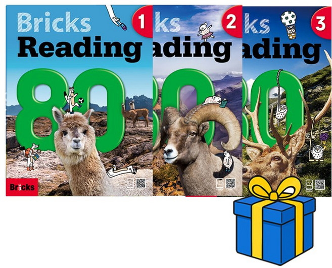 BRICKS 브릭스 리딩 Bricks Reading 80 - 1 2 3 세트 (총 3권)