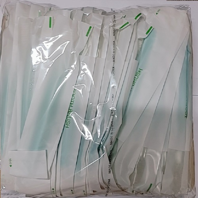 D.r365 일회용칫솔, 1세트, 100개입