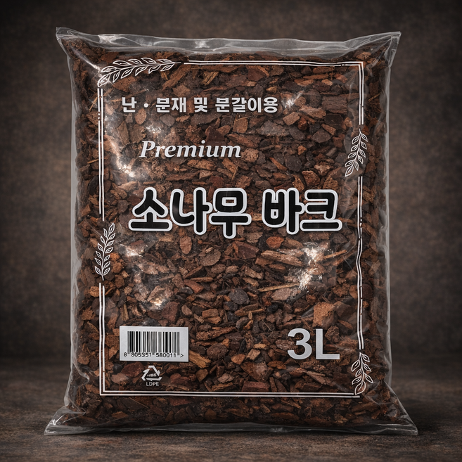 바크 소포장 분갈이 상토, 3L, 1개