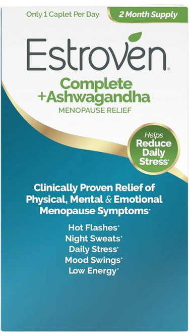 Estroven 컴플리트 + 아슈와간다 메노포즈 릴리프 캐플렛, 1개, 60정