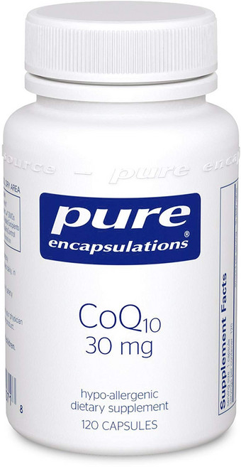 Pure Encapsulations 輔酶Q10無麩質膠囊 30mg, 120顆, 1罐
