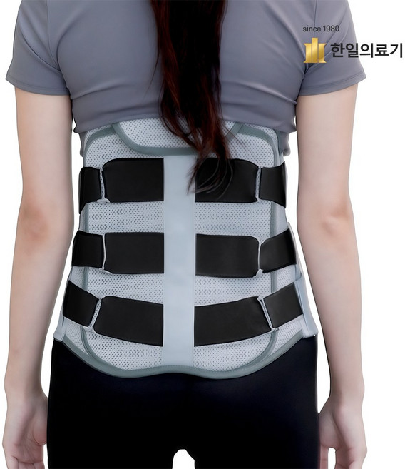한일의료기 백브레이스 LSO 의료용 허리보조기 병원용, 1개
