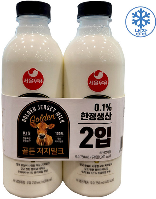 서울우유 서울우유 골든저지밀크 750ml x 2개